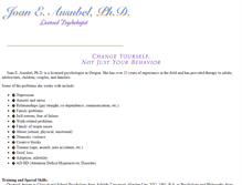 Tablet Screenshot of portlandpsychologist.net